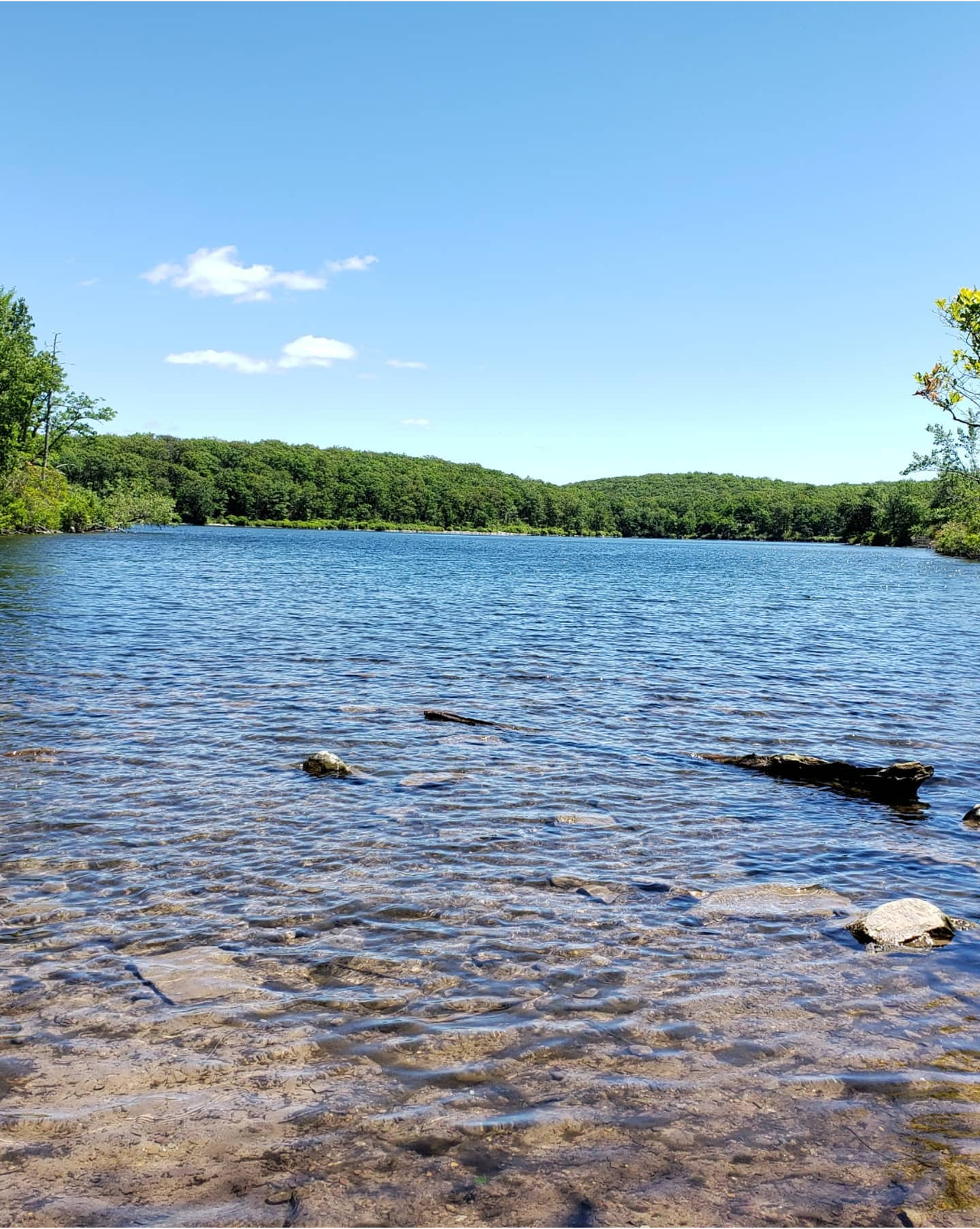 Sunfish Pond at the Delaware Water Gap